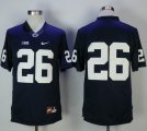 Penn State Nittany Lions #26 Saquon Barkley blue college football jersey