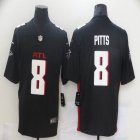 Nike Atlanta Falcons #8 Kyle Pitts black Color Rush Limited Jersey-BD