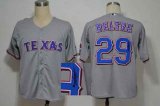 Texas Rangers #29 Adrian Beltre gray MLB signature Jerseys