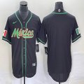 2023 World Cup Mexico blank black new majestic MLB baseball Jerseys-BD 55