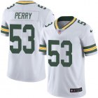 Green Bay Packers #53 Nick Perry Nike white Color Rush Limited Jersey