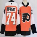 Philadelphia Flyers #14 Sean Couturier orange white black hockey jersey