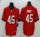 Nike Tampa Bay Buccaneers #45 Devin White red Color Rush Limited jersey-BD