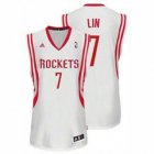 Houston Rockets Jeremy Lin 7# White NBA Revolution 30 Swingman Jerseys