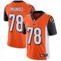 Nike Cincinnati Bengals #78 Anthony Munoz orange Color Rush Limited Jersey