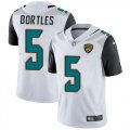 Jacksonville Jaguars Blake Bortles #5 white nike Color Rush Limited Jersey