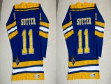 CCM ST.LOUIS BLUES #11 Sutter Blue 1980 Away Jerseys