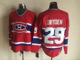 Montreal Canadiens #29 Ken Dryden CCM red Ice Hockey Jerseys