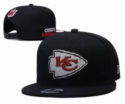 2023 Chiefs black NFL Snapback Hats-YD