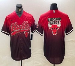 Chicago Bulls blank red nba basketball jerseys Joint name-BD -BD