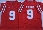 Nike Ohio State Buckeyes Binjimen Victor #9 red College Football Jersey