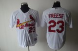 St.Louis Cardinals 23 FREESE white MLB Jerseys