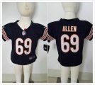 Nike Chicago Bears 69 Jared Allen blue nfl children jerseys