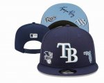 2023 Tampa Bay Rays blue MLB Snapback Hats-YD