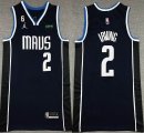 Nike Dallas Mavericks #2 Irving dark blue nba jerseys 6 patch