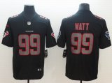 Nike Texans #99 J.J. Watt black Color Rush Limited Jerseys