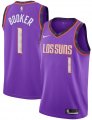 Phoenix Suns #1 Devin Booker purple New NBA basketball Jerseys