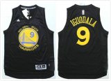 Golden State Warriors Andre Iguodala 9# Black nba basketball jerseys