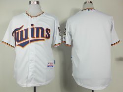 2015 Minnesota Twins blank white mlb baseball Jersey