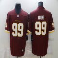 Washington Redskins #99 Young Nike red Color Rush Limited Jersey-BD