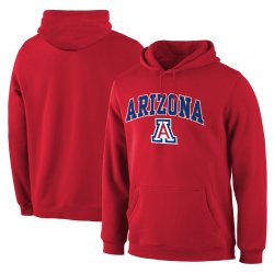 Fanatics Branded Arizona Wildcats Red Campus Pullover Hoodie