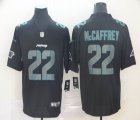 Nike Panthers #22 Christian McCaffrey black fashion Color Rush Limited Jersey