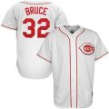 MLB Cincinnati Reds 32# BRUCE white jerseys