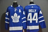 Adidas Morgan Rielly #44 Toronto Maple Leafs blue hockey Jerseys