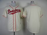 Atlanta Braves 8 Ryan Braun blank beige mlb jersey