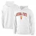 Fanatics Branded Arizona State Sun Devils White Campus Pullover Hoodie