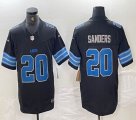 Nike Detroit Lions #20 Barry Sanders black Vapor F.U.S.E. Limited Jersey -BD