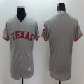 2016 Texas Rangers blank gray Flexbase Authentic Collection Jersey