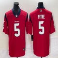 Nike Houston Texans #5 Tyrod Taylor red Color Rush Limited Jersey-03