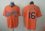 Baltimore Orioles CHEN 16# Orange MLB Jerseys