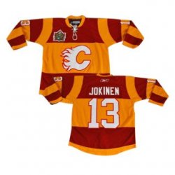 NHL Calgary Flames #13 JOKINEN Classics jersey