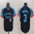 National League #3 Jackson Merrill Nike Navy 2024 MLB All-Star Game Limited Jersey 02