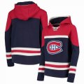 Custom Adidas Montreal Canadiens Predators blue red personality Ice Hockey Hooded Sweatshirt