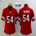 Women Nike San Francisco 49ers #54 Fred Warner red color Rush Limited Jerseys-BD