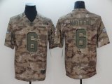 Browns #6 Baker Mayfield Nike Camo Salute to Service Limited Jersey