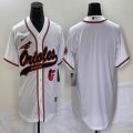 Nike Baltimore Orioles Blank white majestic baseball jersey Joint name-BD 01