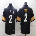 Nike Pittsburgh Steelers #2 Mike Vick black Color Rush Limited Jersey