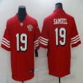 Men Nike 49ers #19 Deebo Samuel red Color Rush Limited Jersey