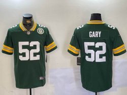 Green Bay Packers #52 Rashan Gary Nike Green Color Rush Limited Jersey 01