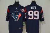 Nike Houston Texans #99 J.J. Watt dark blue fashion Color Rush Limited Jersey