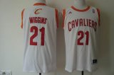 2014 Cleveland Cavaliers Andrew Wiggins 21 white Swingman nba jerseys