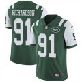 Nike New York Jets #91 Sheldon Richardson Green Color Rush Limited Jersey