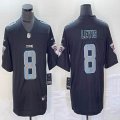 Nike Titans #8 Will Levis black Color Rush Limited Jersey -BD 01