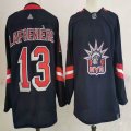 Adidas New York Rangers #13 Alexis Lafreniere dark blue NHL Jerseys-PD