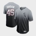 Nike Chicago White Sox #45 Michael Jordan gray drift baseball jerseys