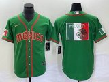 2023 World Cup Mexico blank green majestic baseball jerseys 36